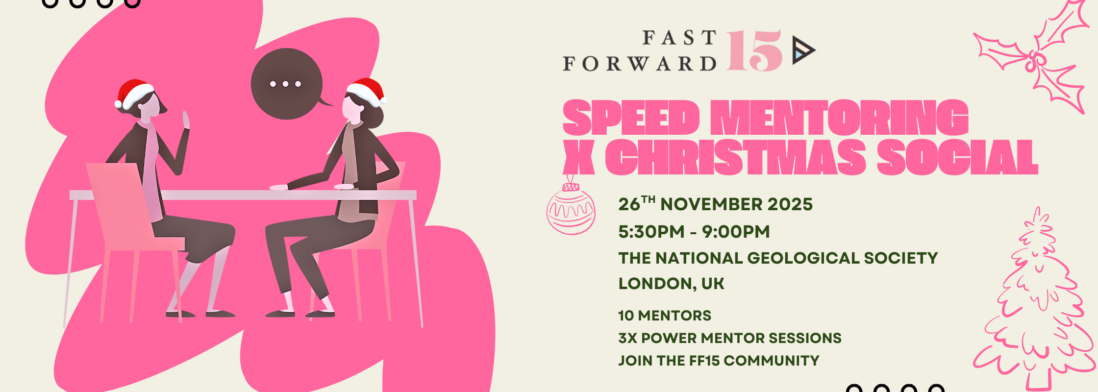 FF15 Speed Mentoring X Christmas Social